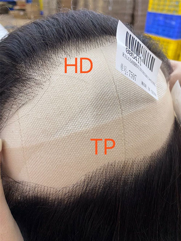 13X4 HD Lace Frontal 100% Brazilian Human Straight Hair —Pre Plucked