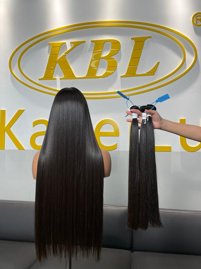 KBLFORSALON Luxury T1 White Rope Band 100% Unprocessed Virgin Brazilian Straight Hair Bundle