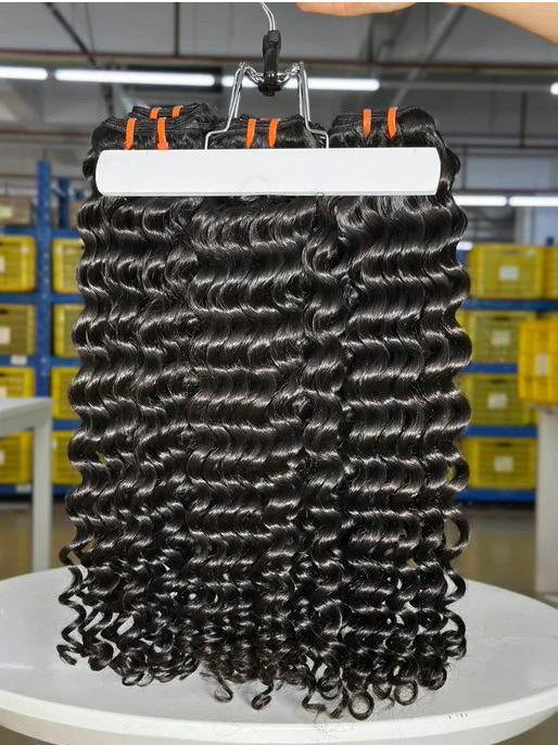 Thai Raw New Hair 100% Unprocessed Raw Virgin Deep Wave Hair Bundle