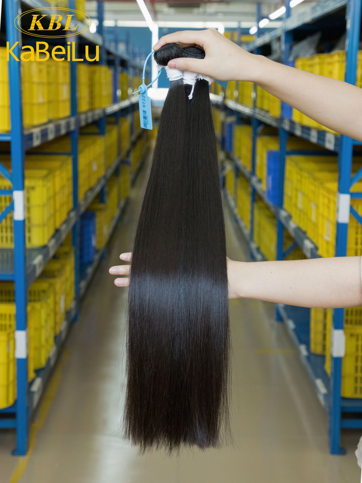 KBLFORSALON Luxury T1 White Rope Band 100% Unprocessed Virgin Brazilian Straight Hair Bundle