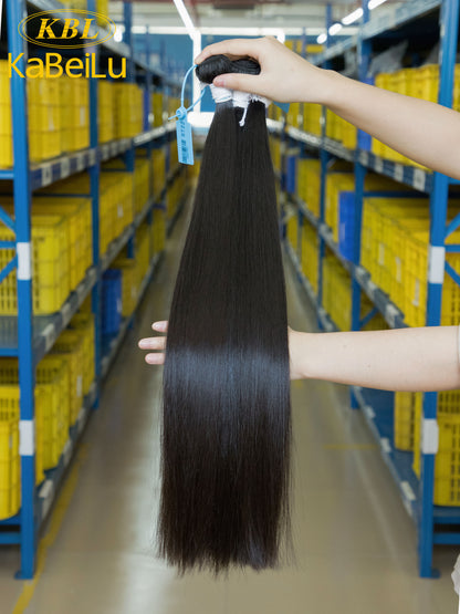 KBLFORSALON Luxury T1 White Rope Band 100% Unprocessed Virgin Brazilian Straight Hair Bundle