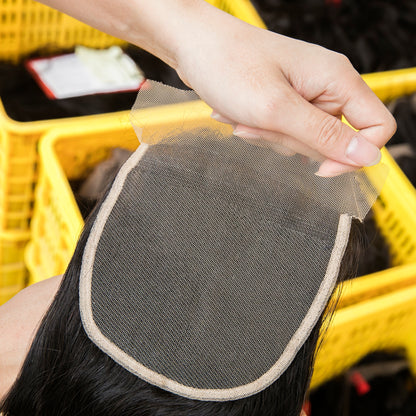 5x5 HD Lace Closure Body Wave Brazilian Human Hair HD Lace Pre-Plucked