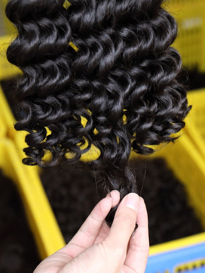 KBL XR Brazilian 100% Unprocessed Deep Wave Virgin Hair Bundle-Hot Selling