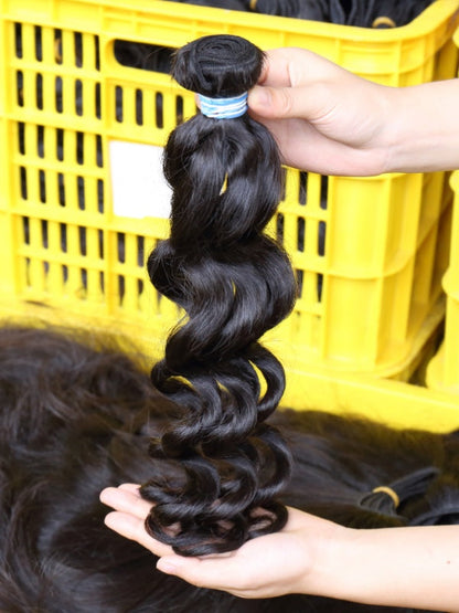 KBL XR Brazilian 100% Unprocessed Loose Wave Virgin Hair Bundle-Hot Selling